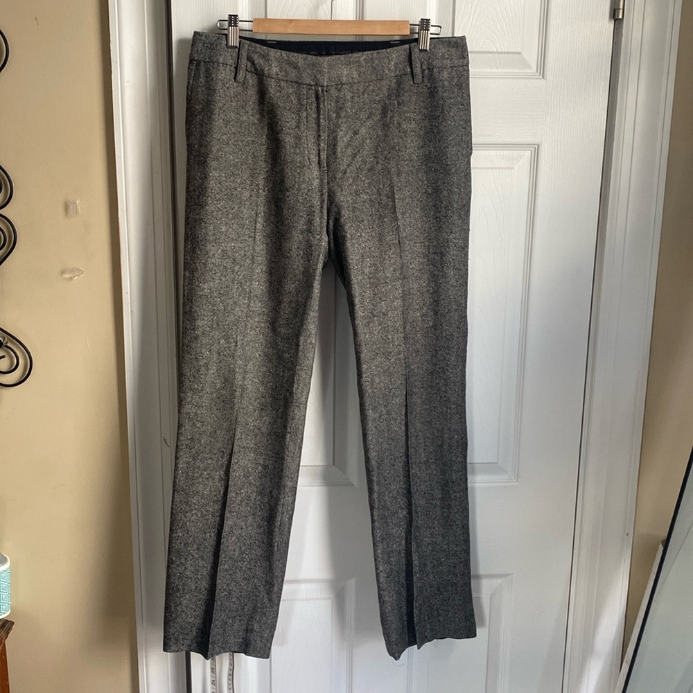 Liz Claiborne Gray Tweed Dress Trousers